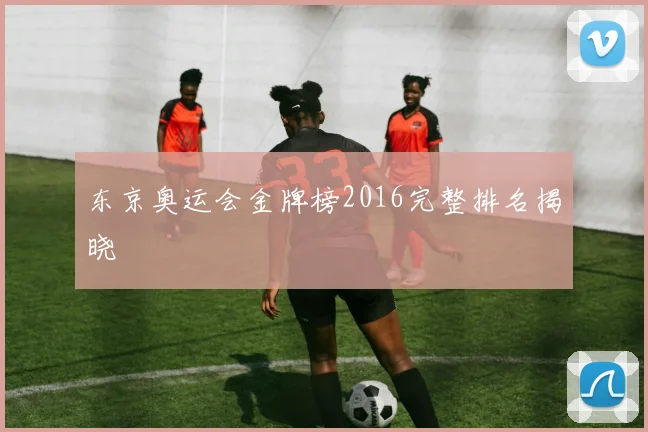 东京奥运会金牌榜2016完整排名揭晓